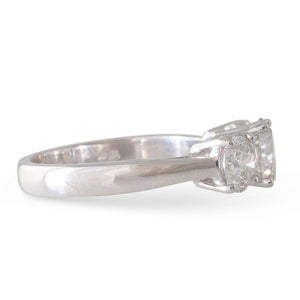 Three Stone Diamond Ring 2.07ct