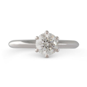 A Solitaire Diamond Ring 0.91cts