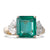 3.35ct Emerald & Diamond Ring