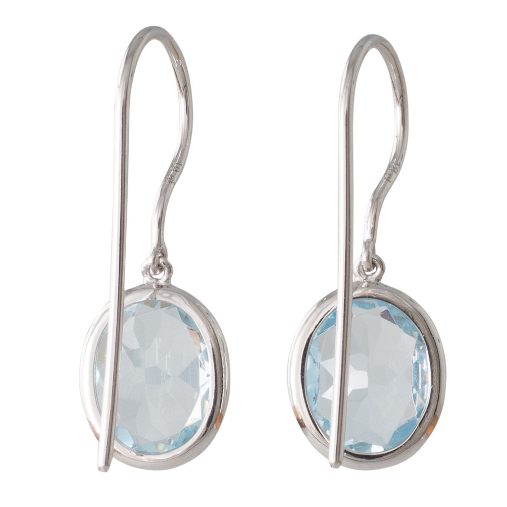 Aquamarine Drop Earrings