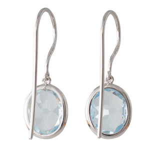 Aquamarine Drop Earrings