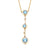 Edwardian Aquamarine Necklace
