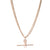 An Antique Rose Gold Fob Chain