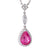 A 1.91ct Ruby and Diamond Necklace