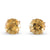 A Pair of Golden Beryl Studs