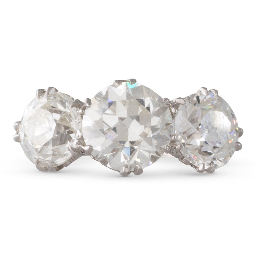 Three Stone Diamond Ring