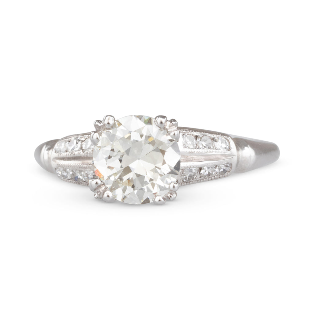 0.81ct Art Deco Diamond Ring