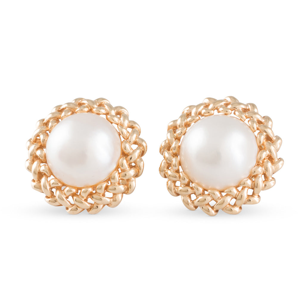 Mabe Pearl Earrings