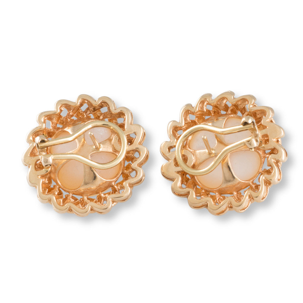 Mabe Pearl Earrings