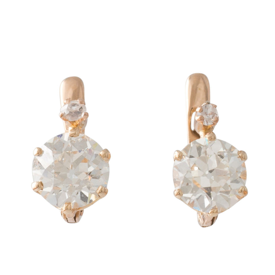 Antique Diamond Earrings