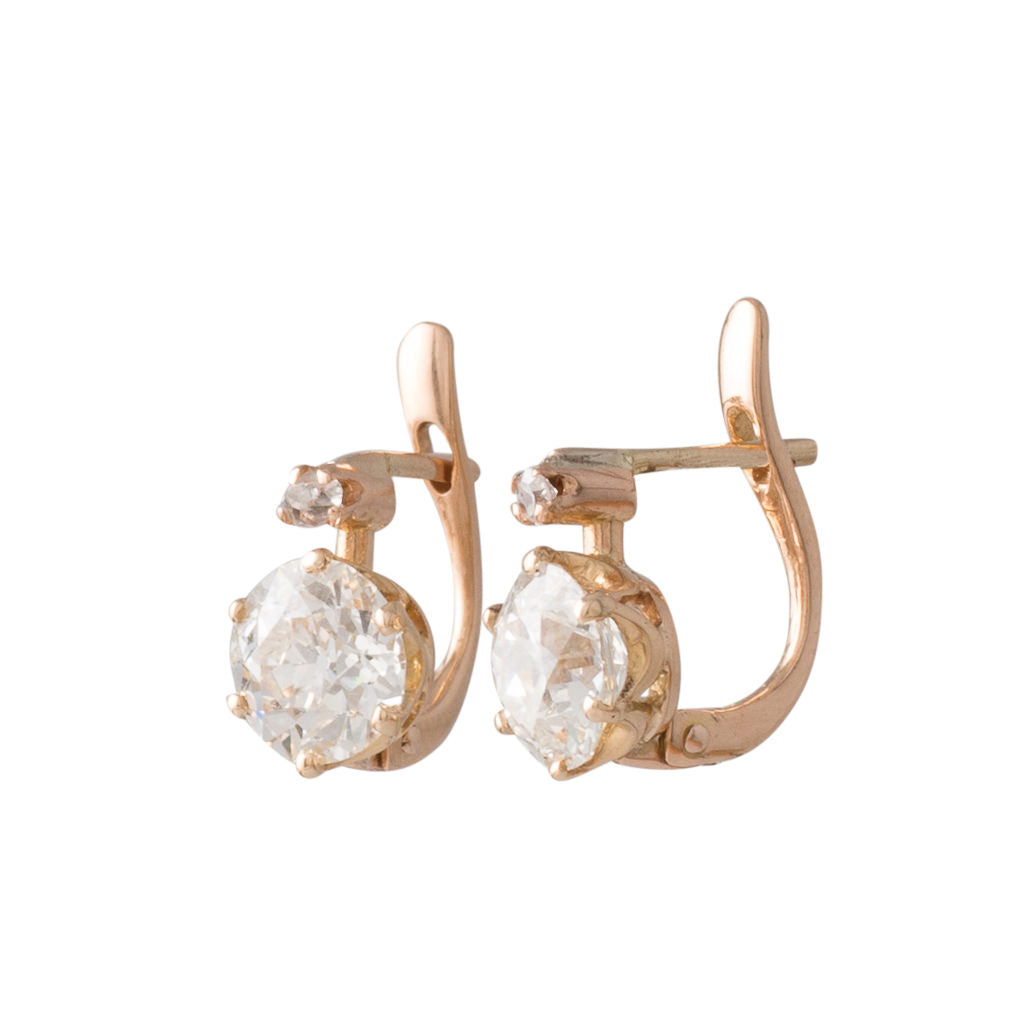 Antique Diamond Earrings