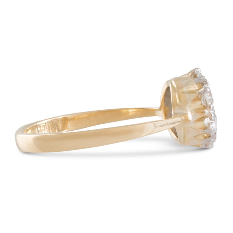 Diamond Cluster Ring