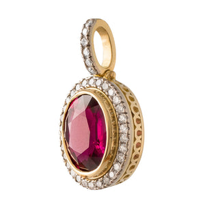 Unheated 2.22ct Ruby Pendant