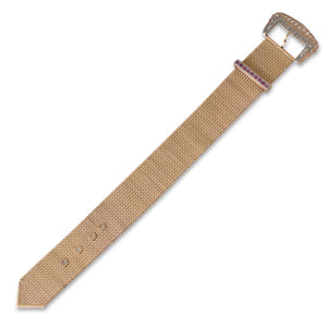 A Gold & Diamond Buckle Bracelet