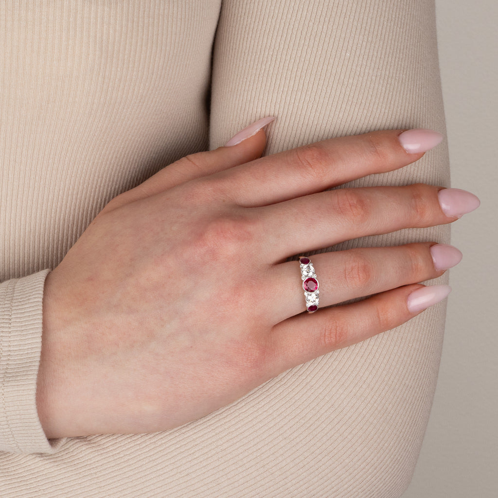 Ruby and Diamond Ring