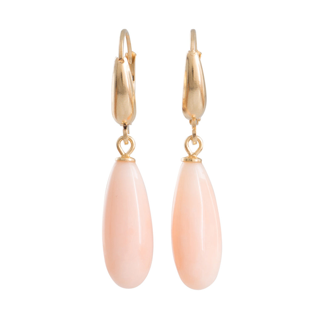 Coral Drop Earrings