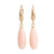 Coral Drop Earrings