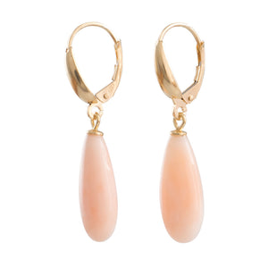 Coral Drop Earrings