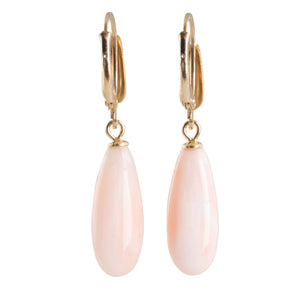 Coral Drop Earrings