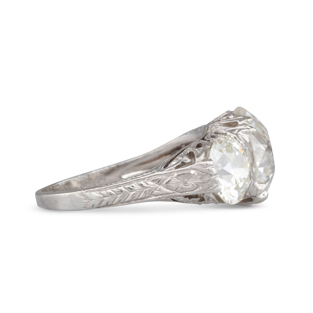 Three Stone Diamond Ring 6.21ct