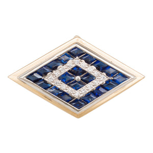 Diamond Shaped Sapphire Enhancer
