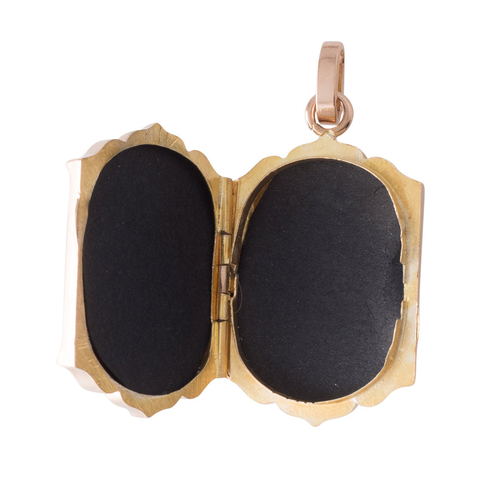 Antique Shield Shaped Locket