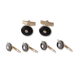 Suite of Tuxedo Pins and Cufflinks