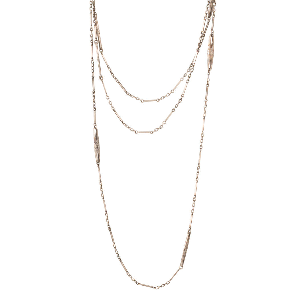 Antique Silver Guard Chain