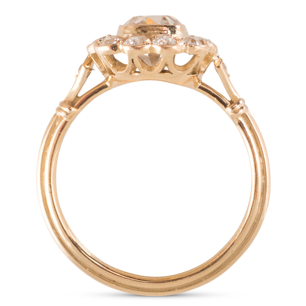 Diamond Cluster Ring