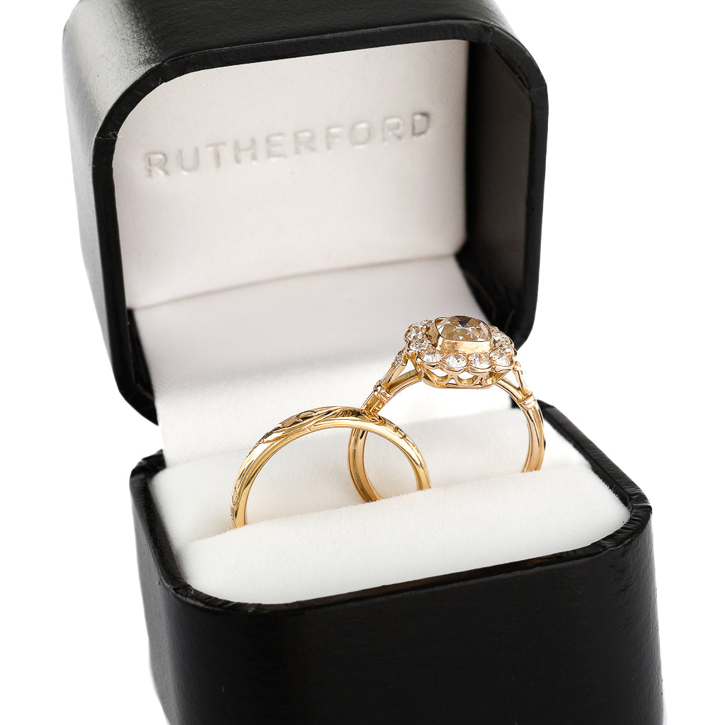 Diamond Cluster Ring