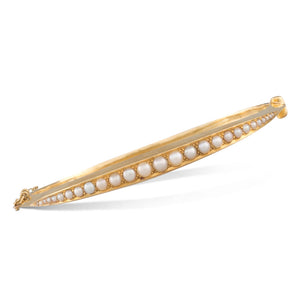 Antique Seed Pearl Bangle
