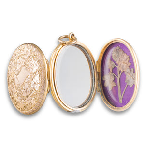 Antique Double Locket