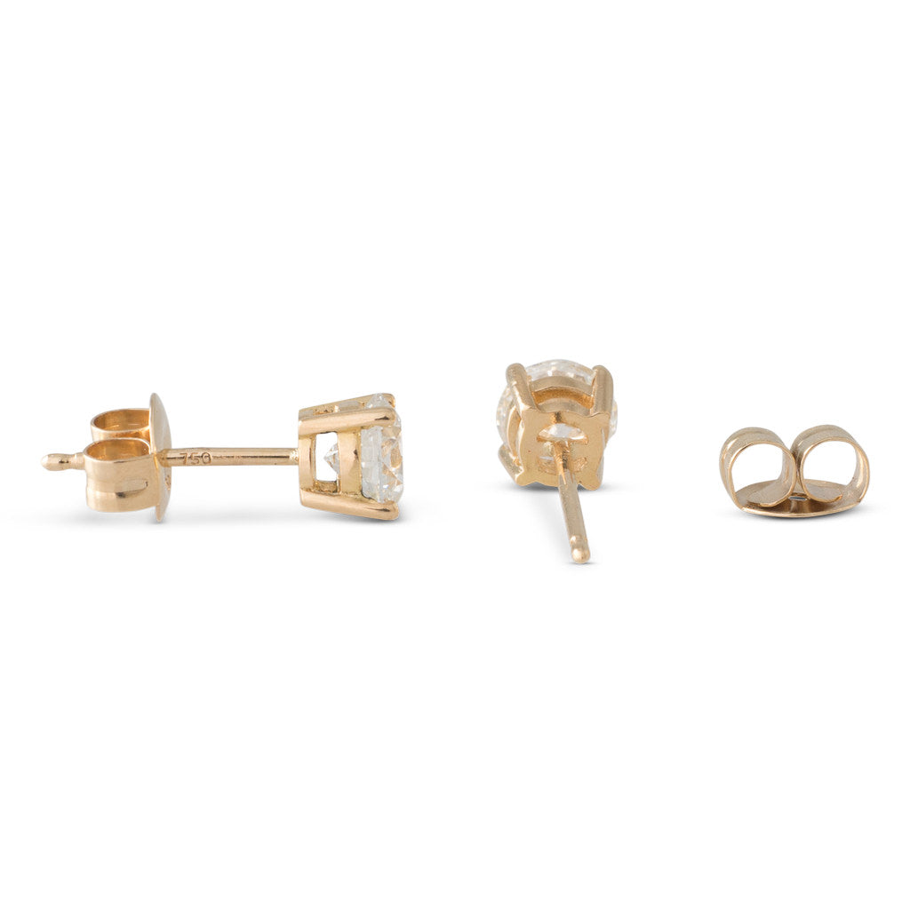 Diamond Stud Earrings