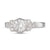 Octagonal Diamond Ring