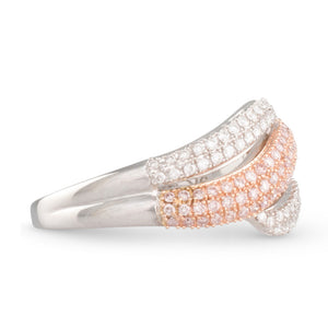 Argyle Pink Diamond Pave Ring