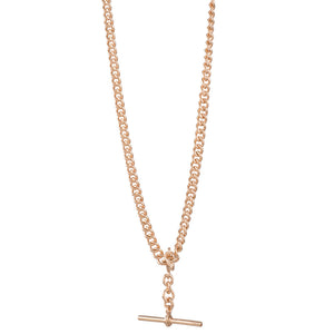 Antique 9ct Rose Gold Fob Chain