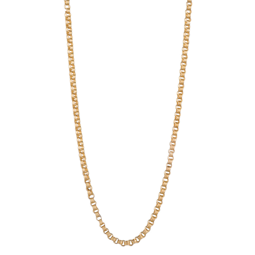 Antique gold hotsell belcher chain