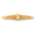 A Gold Art Nouveau Brooch