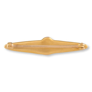A Gold Art Nouveau Brooch