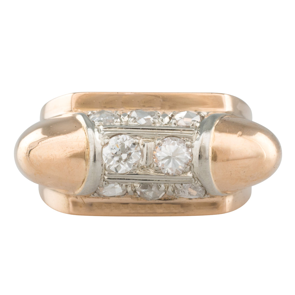 French Retro Tank Ring