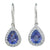 Tanzanite and Diamond Earrings