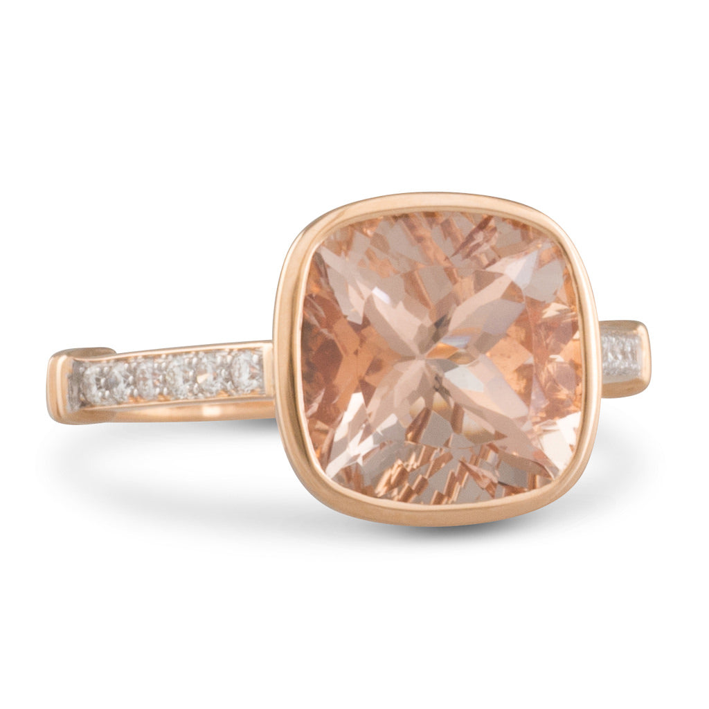 3.21ct Morganite Ring