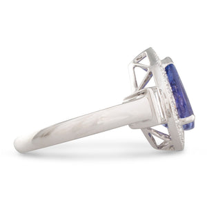 Tanzanite and Diamond Ring