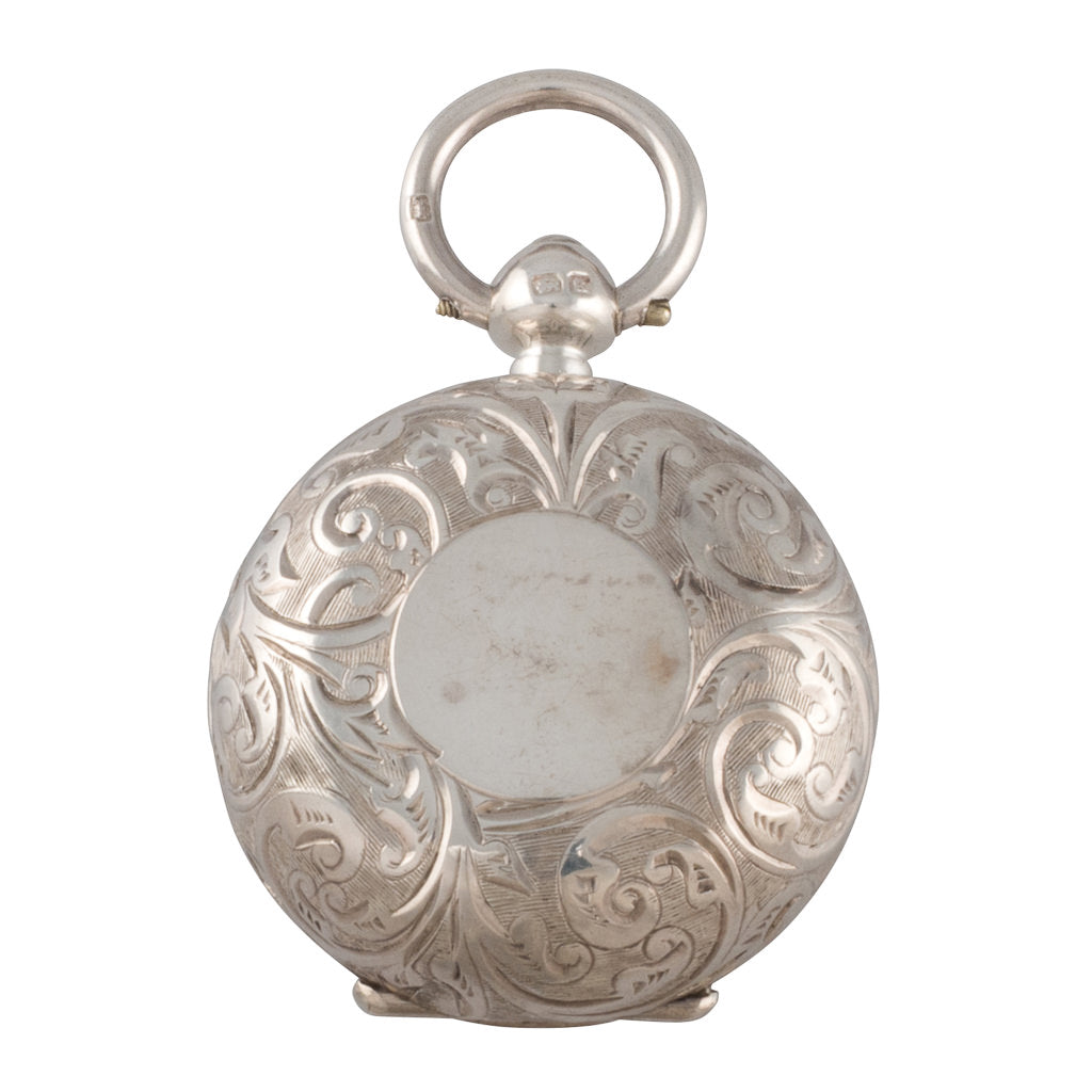 Antique Silver Sovereign Case