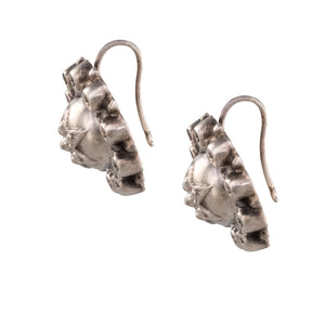 A Pair of Antique Silver Earrings