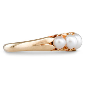 Antique Five Pearl Ring