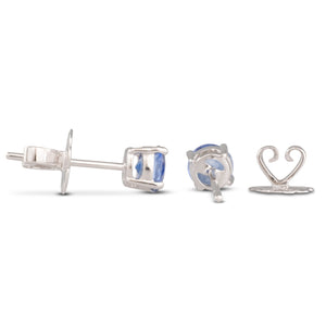 Sapphire Stud Earrings