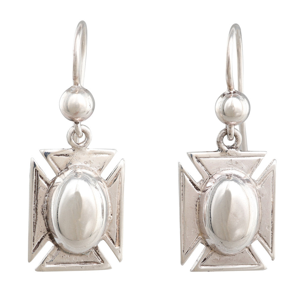 Antique Silver Earrings