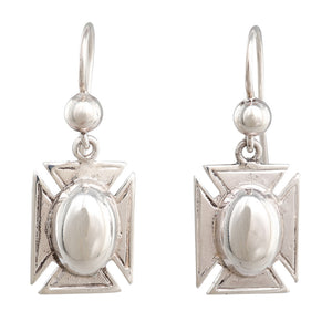 Antique Silver Earrings