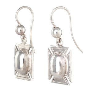 Antique Silver Earrings